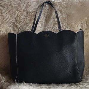 NWOT Kate Spade Rainn Scalloped Tote Bag